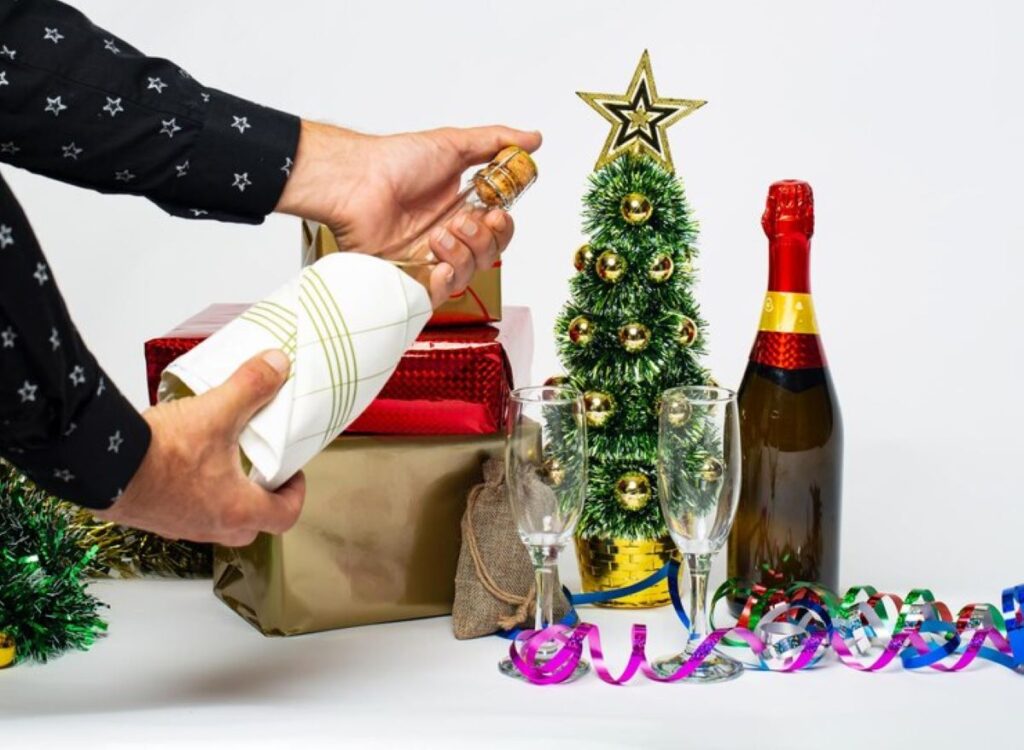 red wine gift